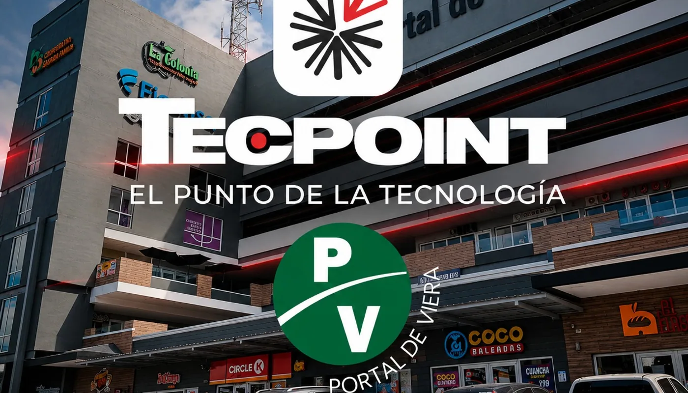 Fachada del punto TECPOINT en Portal de Viera
