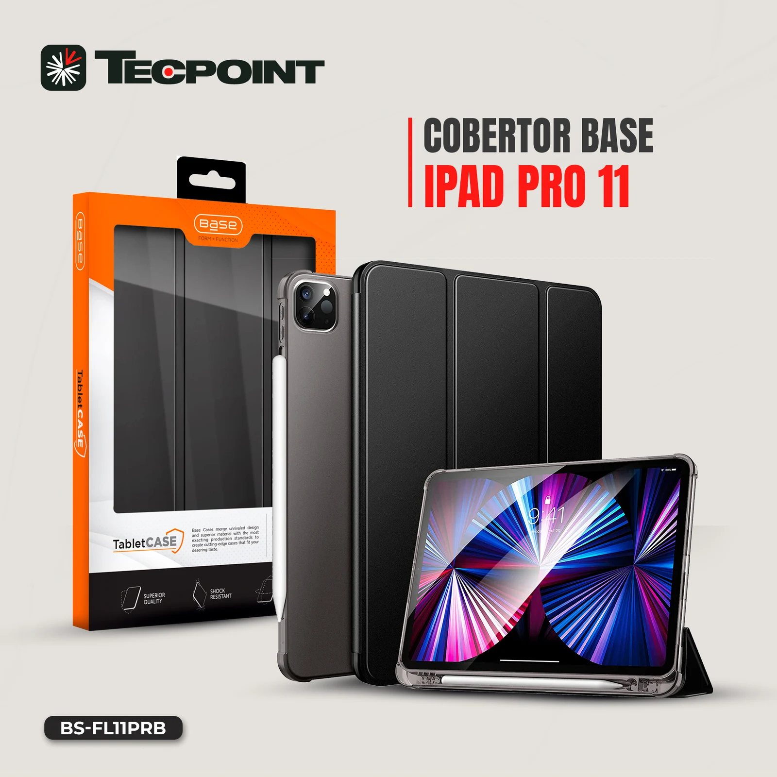 XBase Folio Stand iPad Pro 11 - Black