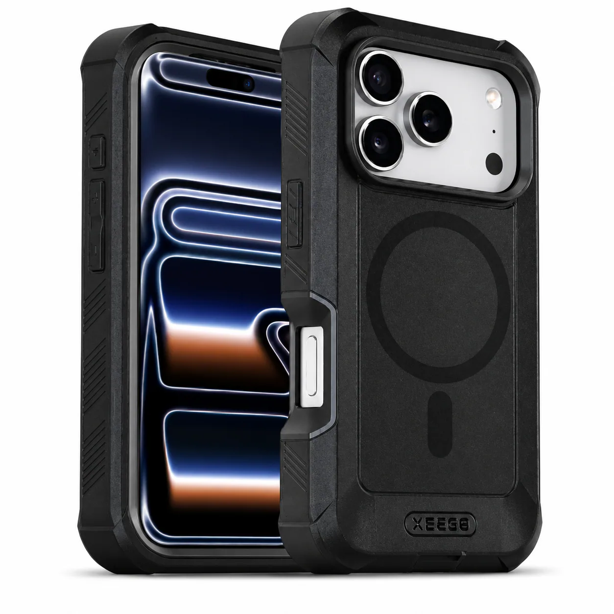 Forro XBASE ProTech con MagSafe para iPhone 17 Pro en color negro