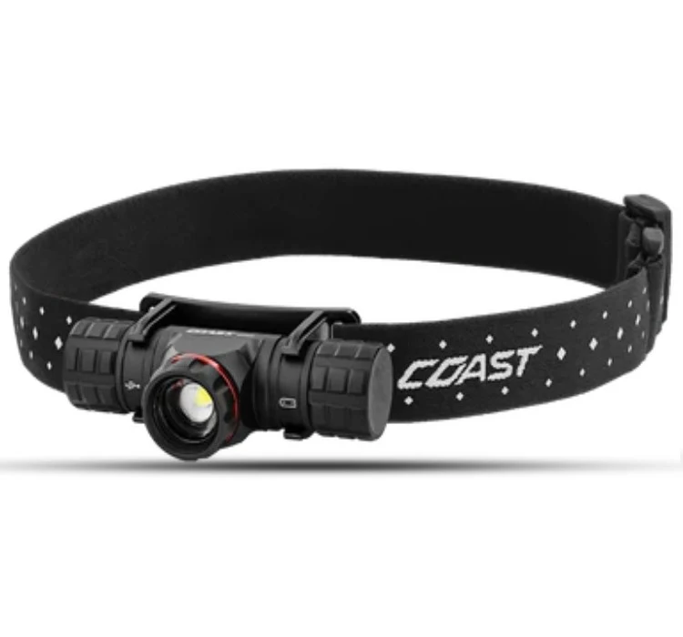 Coast Linterna LED de Correa 1200 XPH30R Dual Baterias/Recargable