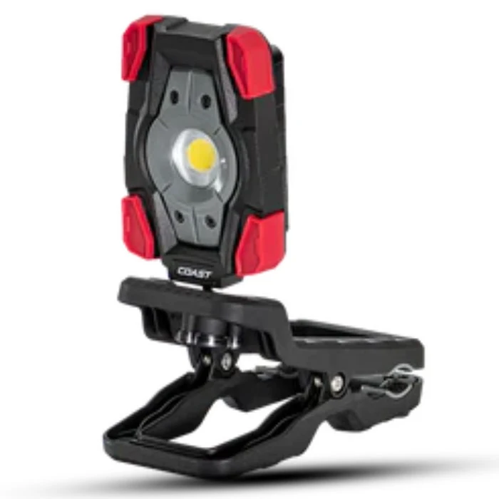 Coast Linterna LED de Trabajo 1750 R/360° CL20R Dual Baterias/Recargable con Cable