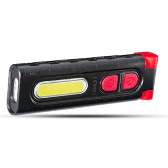 Coast Linterna LED de Trabajo 850 PM100R Dual Baterias/Recargable con Cable