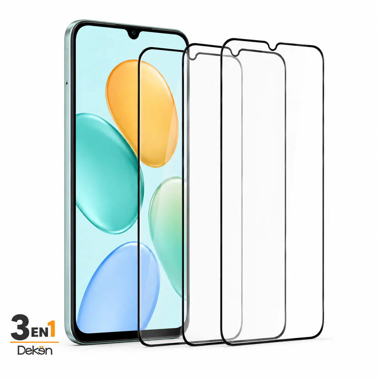 Protector de pantalla DEKEN 3 en 1 para Honor X5c Plus