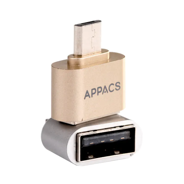 Imagen de Adaptador APPACS Adaptador Micro USB OTG a Micro USB