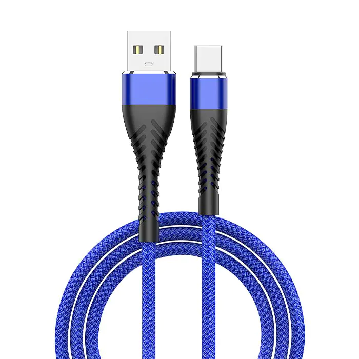 Imagen de Cable APPACS Tipo C de carga de 2 metros de Nylon y Aluminio