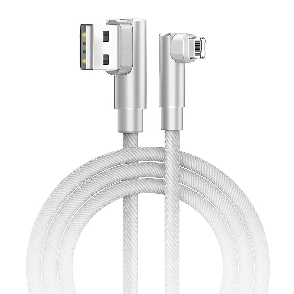 Cable APPACS Angular Lightning (Gris)