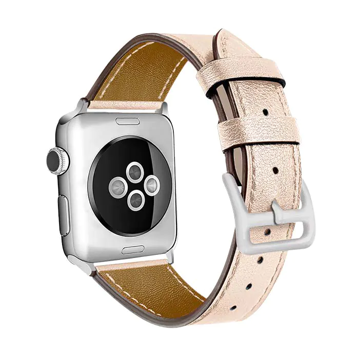 Naztech Leather Band for Apple Watch Beige 38/40mm