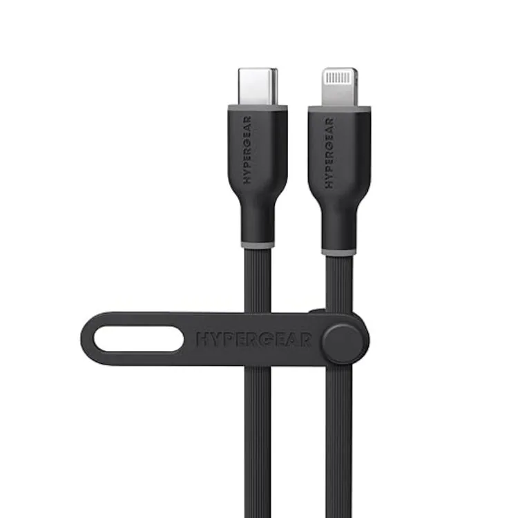 HyperGear Flexi PRO USB-C to USB-C Cable 6ft Black