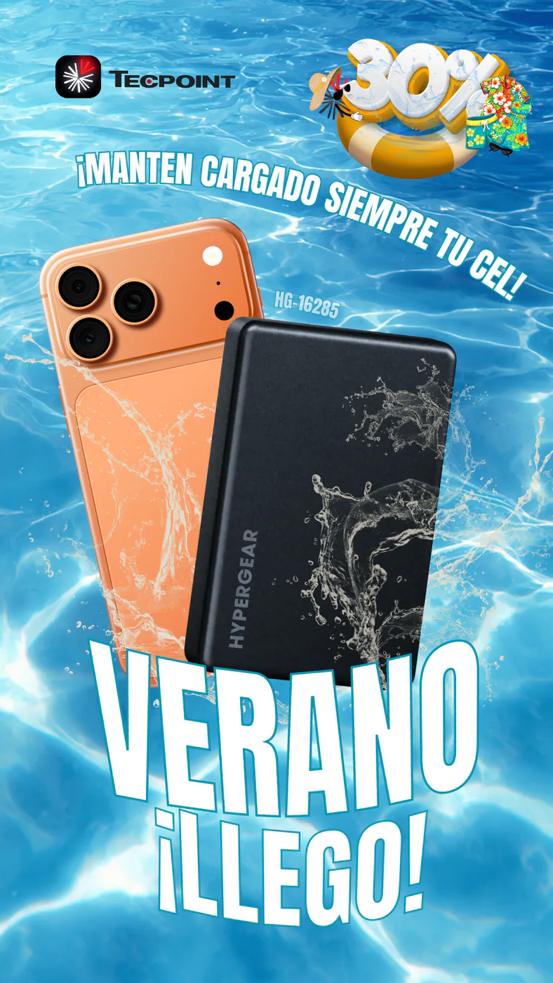 Imagen de Power bank HyperGear magnética en color negro