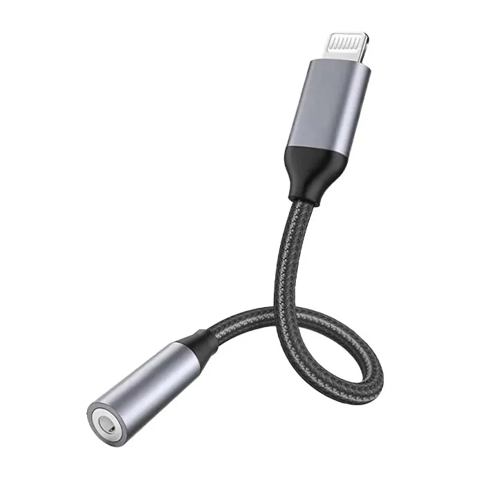 KX-05 Krieg Cable de Audio de Lightning a 3.5mm Negro