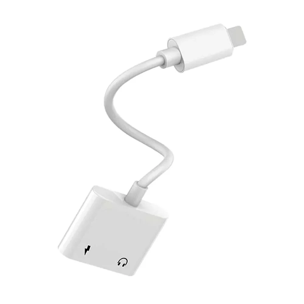 KX-08 Krieg Cable de Audio de Type C a 3.5mm & Carga Type C Blanco