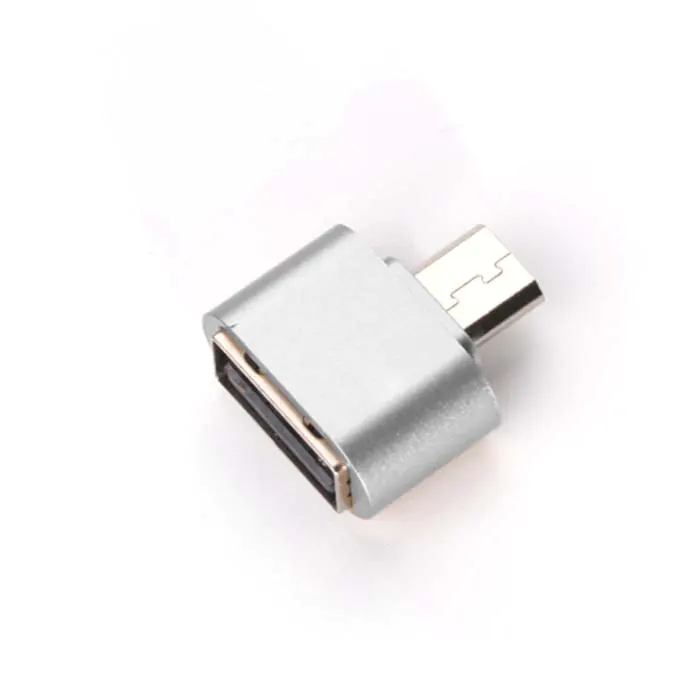 KX-18 Krieg Adaptador Micro USB a OTG Gris Plata
