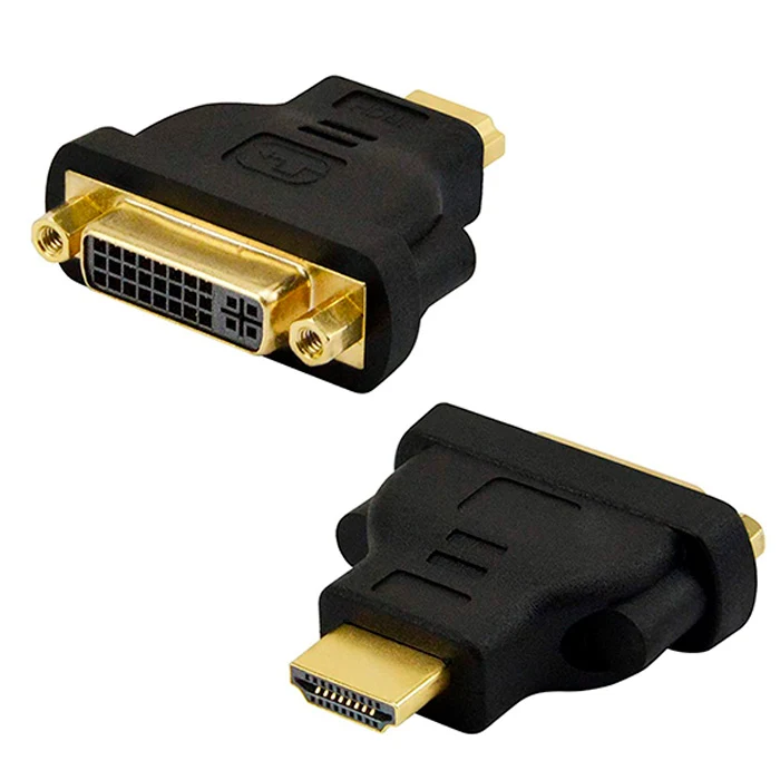 KX-26 Krieg Adaptador HDMI M a 24+5 DVI H Negro