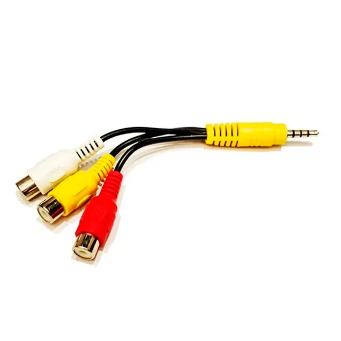 Imagen de KX-42 Krieg Jack 3.5mm M a (3) RCA H Negro