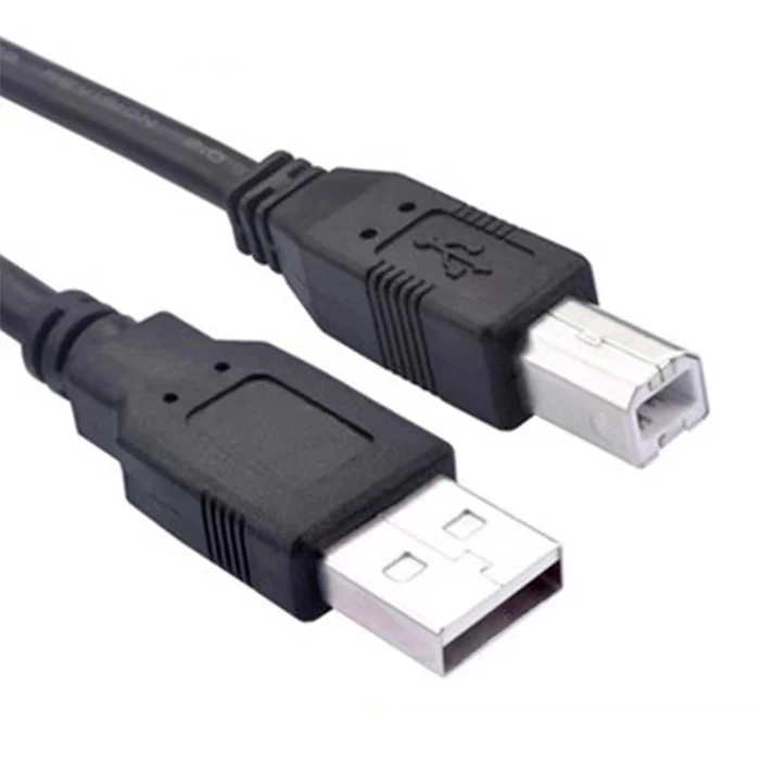 KC-04 Krieg Cable Impresora USB 2.0 AM/BM 3 Metros OD 5.0mm Negro
