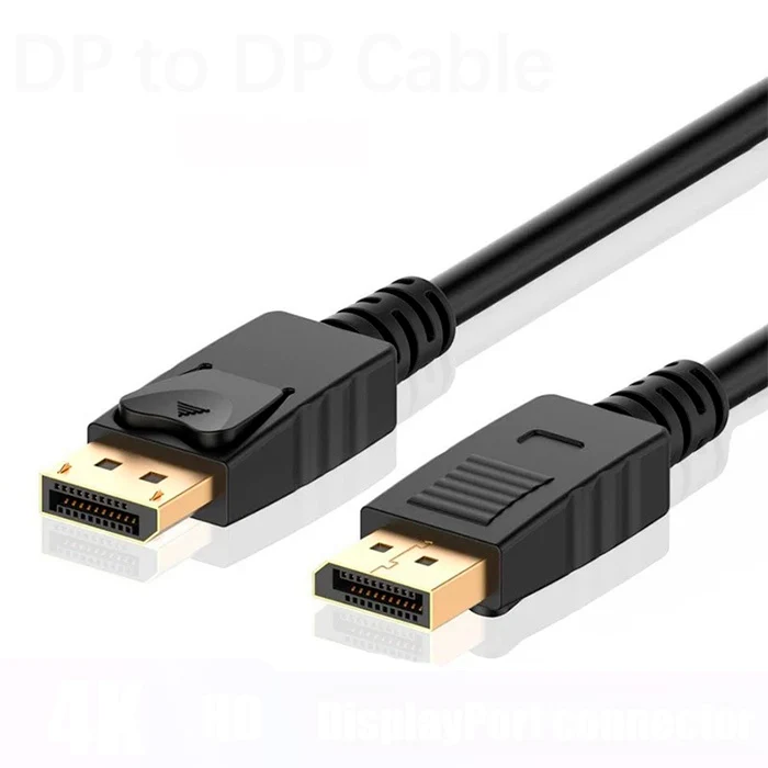 KC-09 Krieg Cable 4K DP a DP 1.8 Metros Negro