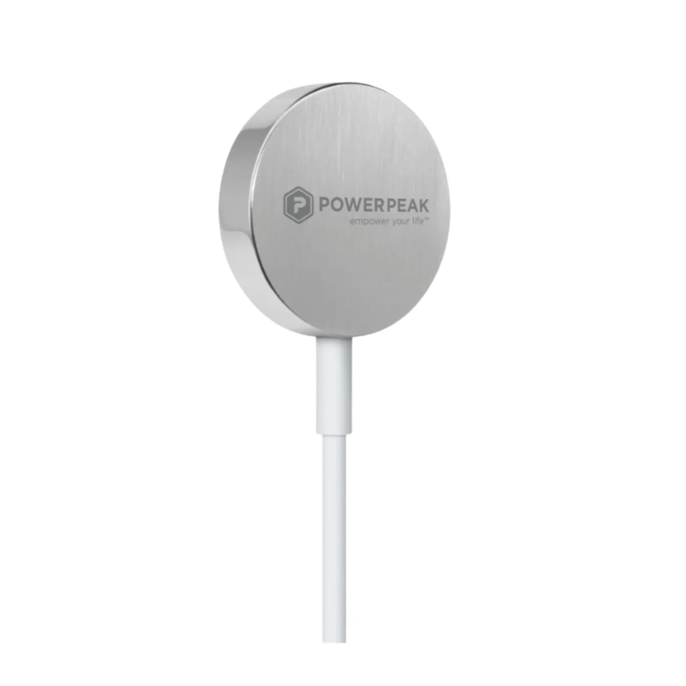 Cable PowerPeak Watch Charging Apple Cable USB C en color blanco