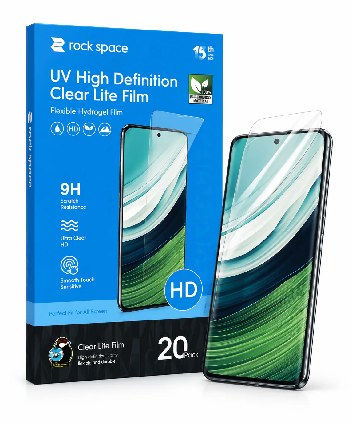 Imagen de ROCKSPACE Lámina UV HD premium pack de 20