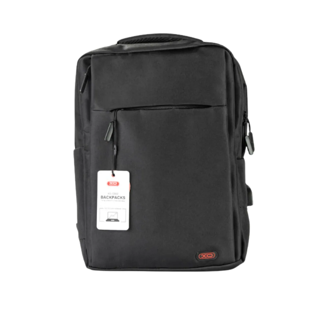 XO Bag 15.6 inch computer backpack negro en color negro